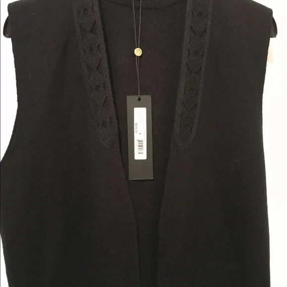 KOBI HALPERIN LONG VEST CARDIGAN SWEATER PRETTY​​​​​​ - Picture 8 of 8